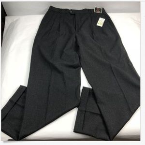 Classic U Ungaro Pleated Dress Pants Wool